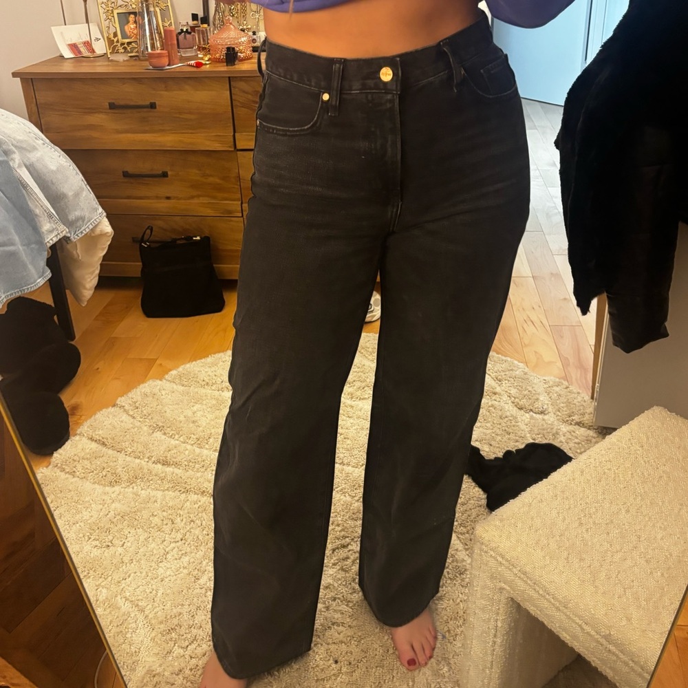 Express Black Flare Women's Jeans